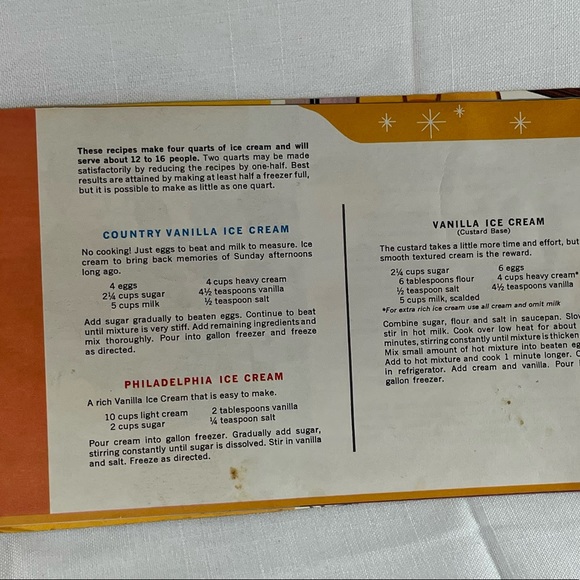 VTG Proctor-Silex Ice Cream Freezer Recipe Book - Picture 11 of 14